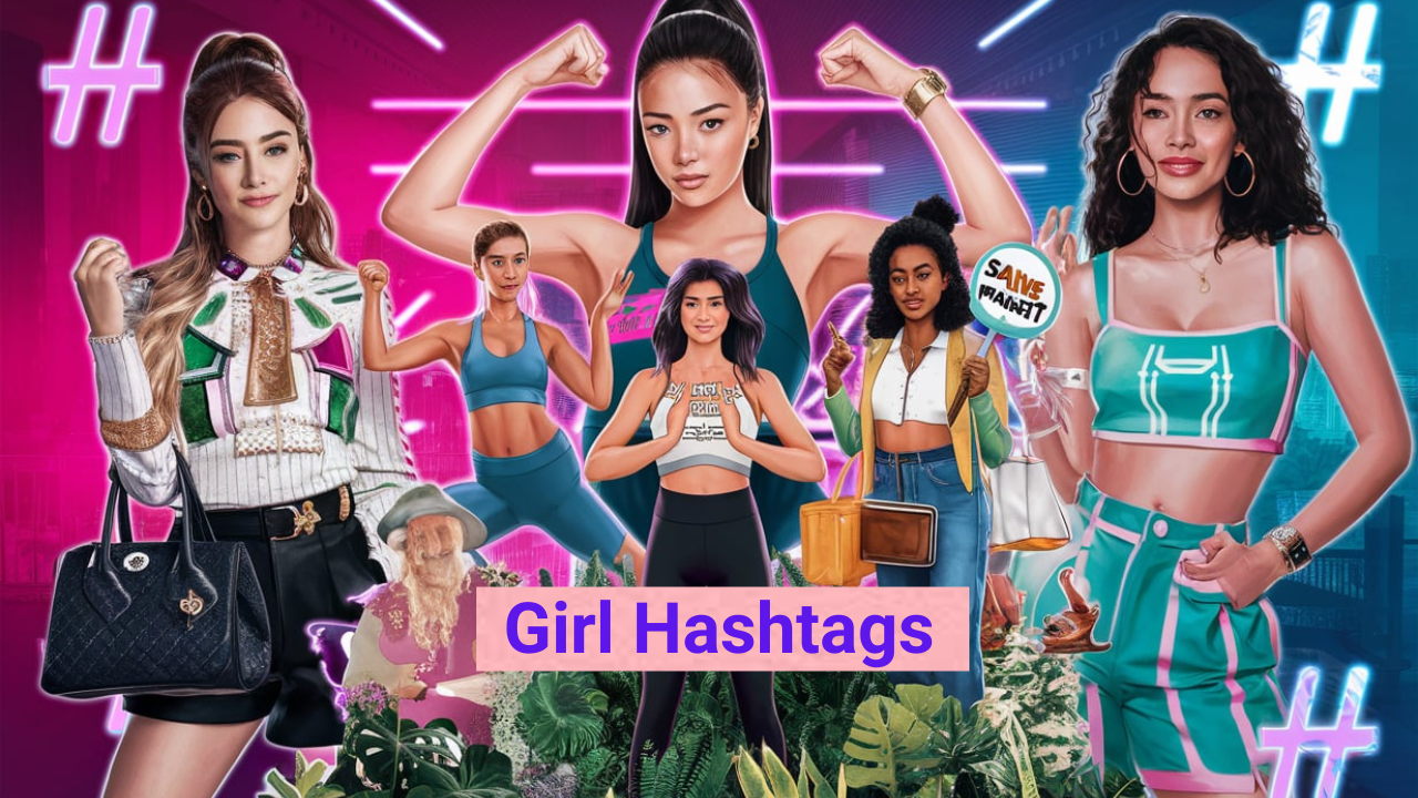 New Trending girl hashtags