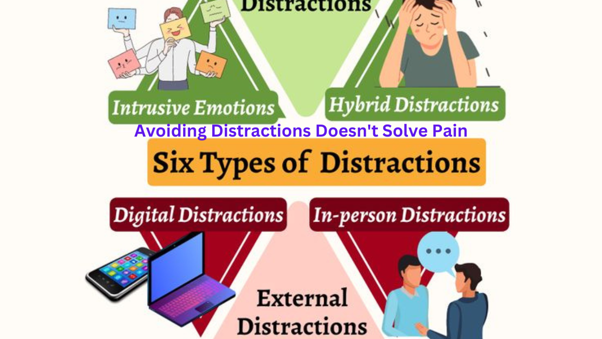 Avoiding Distractions Doesn't Solve Pain: