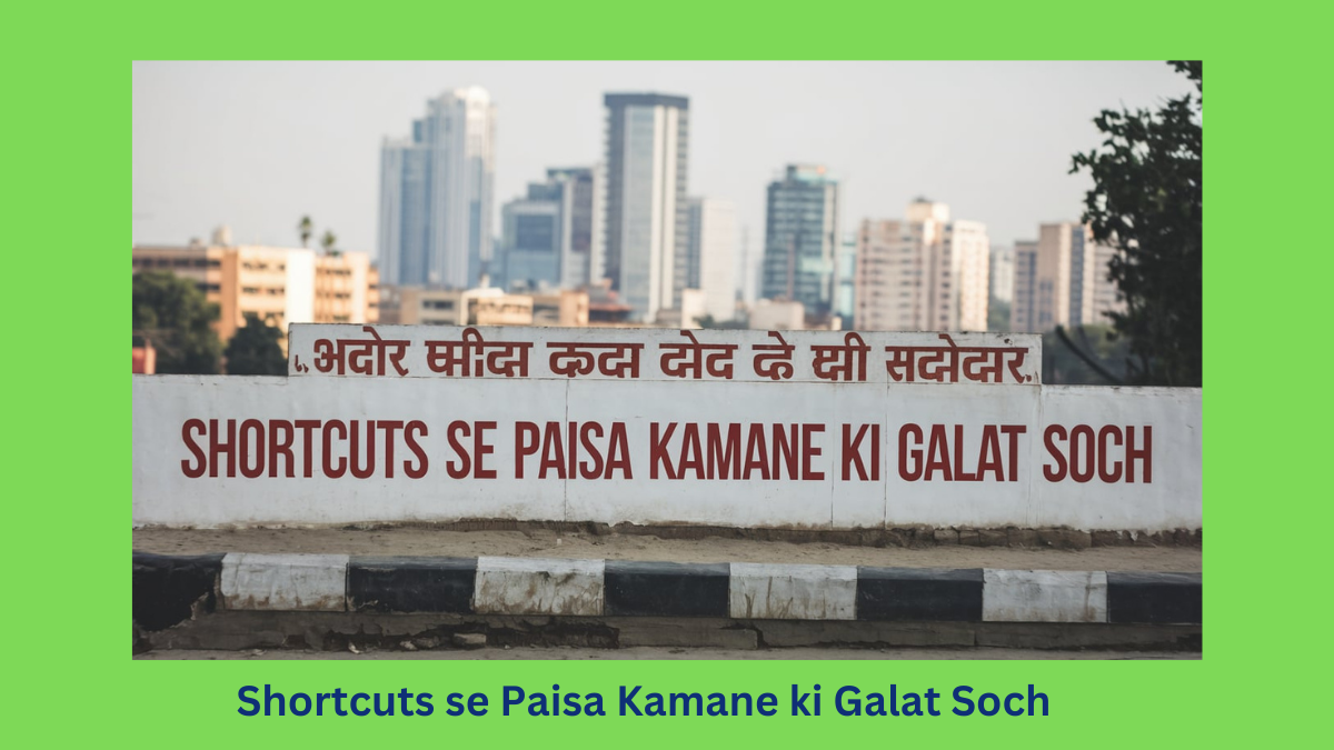 Shortcuts se Paisa Kamane ki Galat Soch